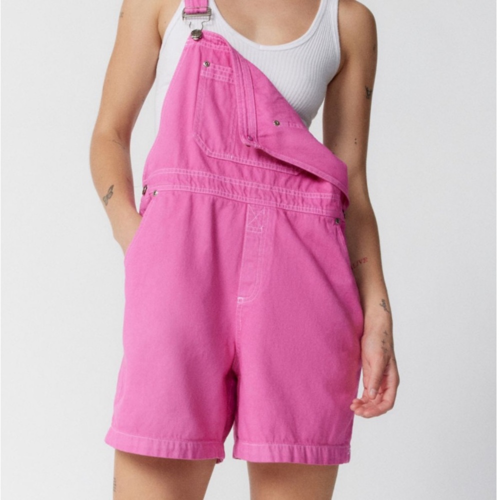 Denim overalls